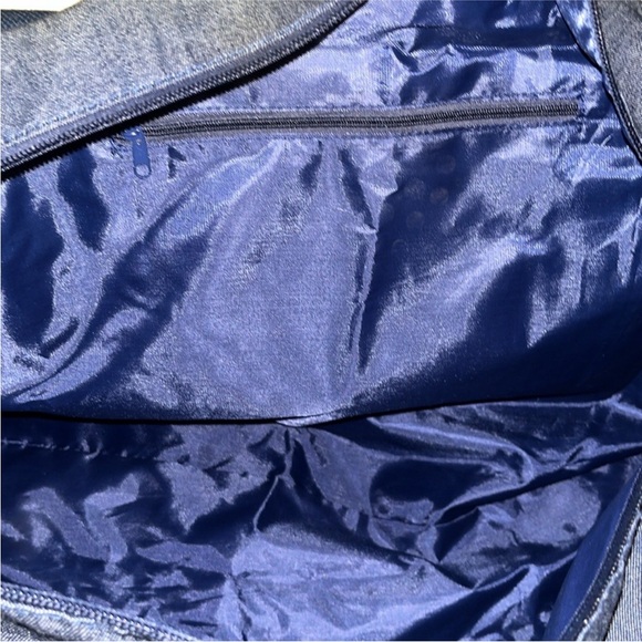 New, Neil Diamond Duffle Bag Denim Signed Anniversary Celebration Lightweight - Picture 4 of 9